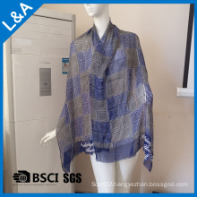 Men′s Blue Rayon Scarves